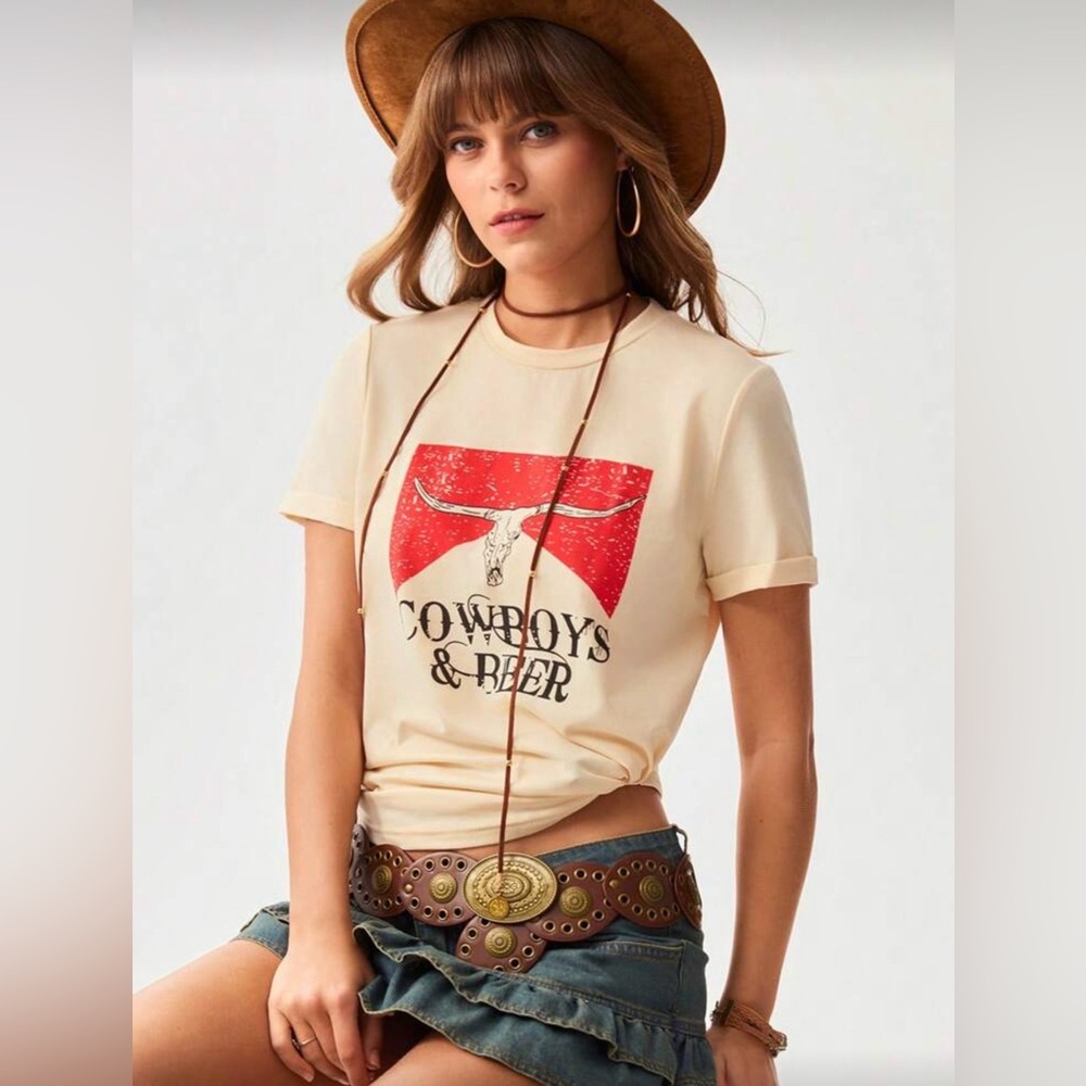 Cowboys and Beer Tshirt